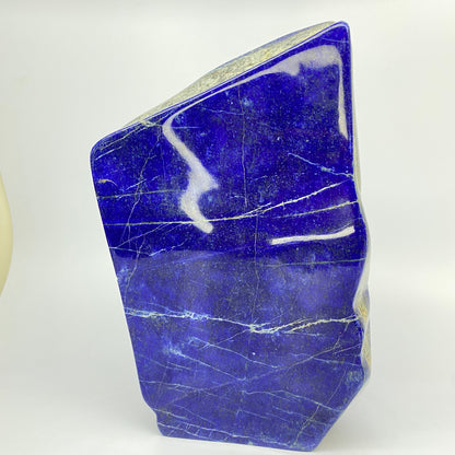 Lapis Lazuli, Lazurite, Afghanistan Minerals, Polished Gemstone, Royal Blue Lapis, Pyrite Inclusions, Lapis Block, Display Specimen