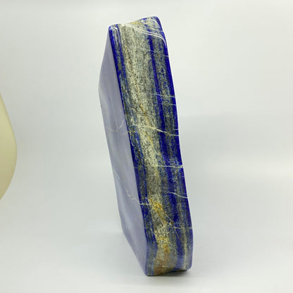 Lapis Lazuli, Lazurite, Afghanistan Minerals, Polished Gemstone, Royal Blue Lapis, Pyrite Inclusions, Lapis Block, Display Specimen