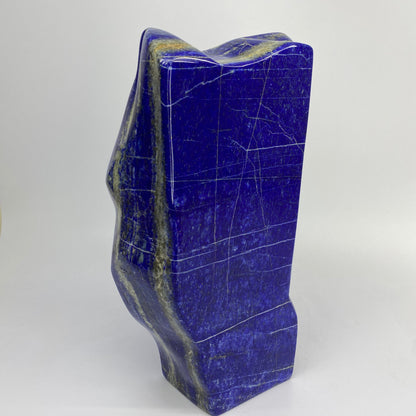 Lapis Lazuli, Lazurite, Afghanistan Minerals, Polished Gemstone, Royal Blue Lapis, Pyrite Inclusions, Lapis Block, Display Specimen
