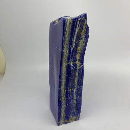 Lapis Lazuli, Lazurite, Afghanistan Minerals, Polished Gemstone, Royal Blue Lapis, Pyrite Inclusions, Lapis Block, Display Specimen