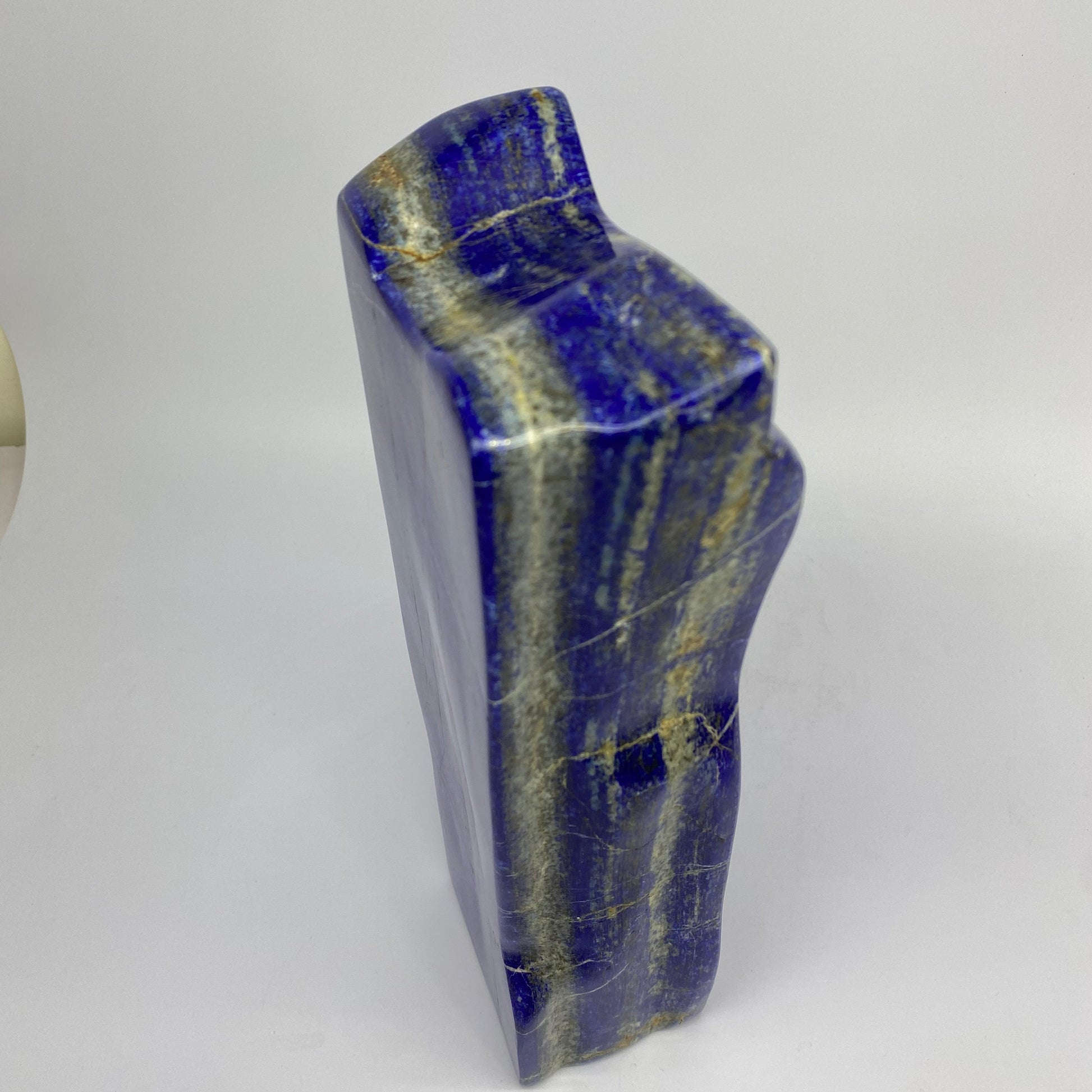 Lapis Lazuli, Lazurite, Afghanistan Minerals, Polished Gemstone, Royal Blue Lapis, Pyrite Inclusions, Lapis Block, Display Specimen