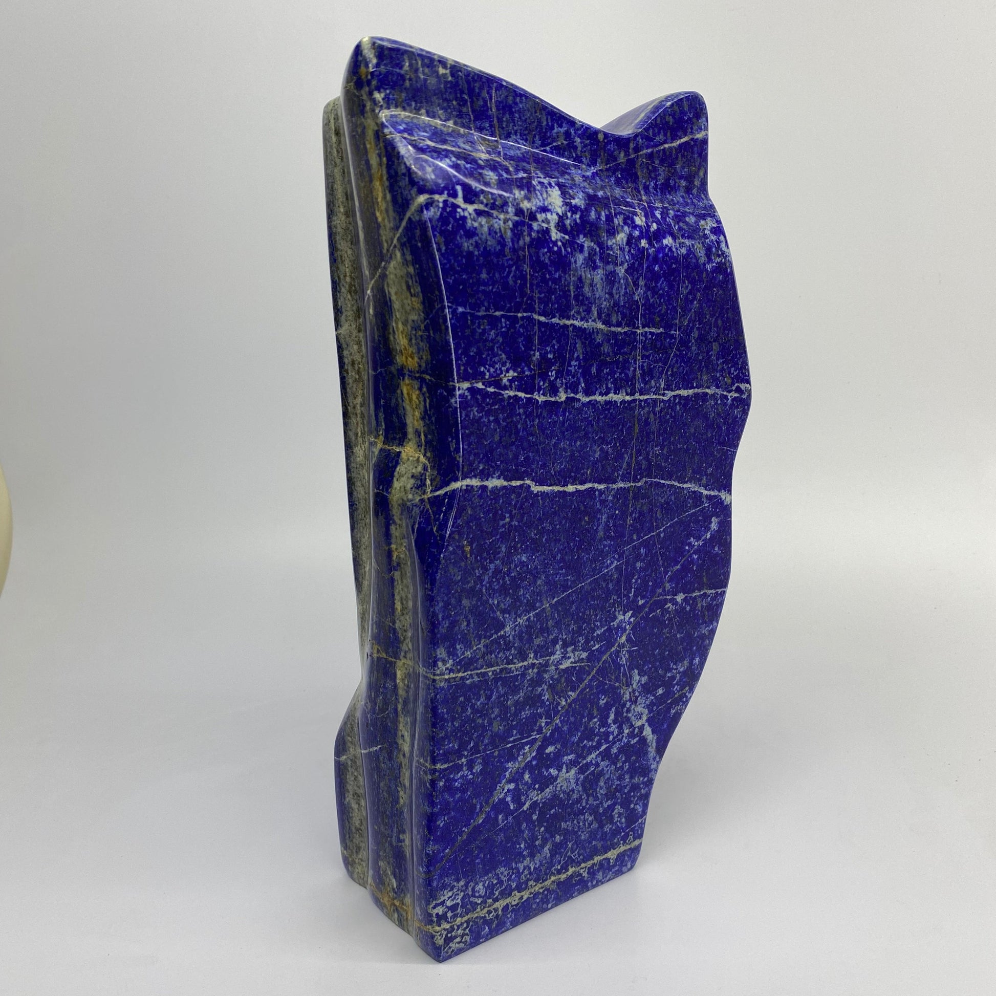 Lapis Lazuli, Lazurite, Afghanistan Minerals, Polished Gemstone, Royal Blue Lapis, Pyrite Inclusions, Lapis Block, Display Specimen