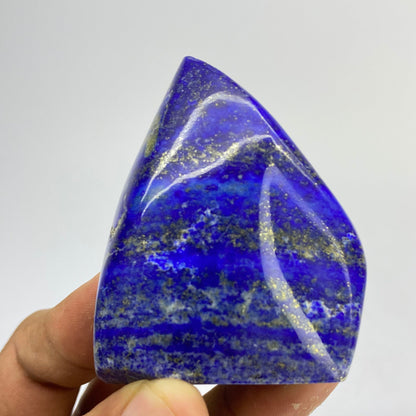 Lapis Lazuli, Lazurite, Afghanistan Minerals, Polished Gemstone, Royal Blue Lapis, Pyrite Inclusions, Lapis Block, Display Specimen