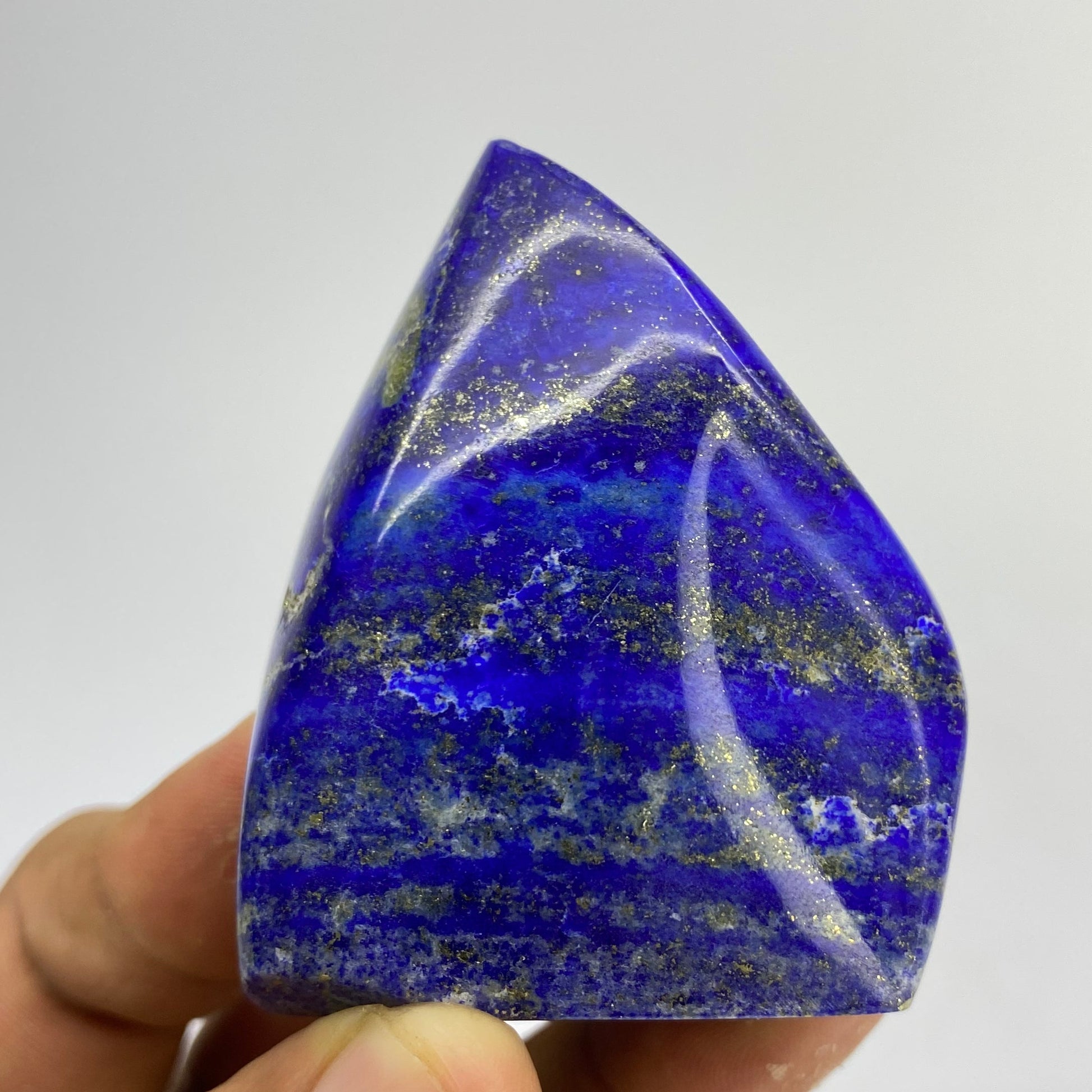 Lapis Lazuli, Lazurite, Afghanistan Minerals, Polished Gemstone, Royal Blue Lapis, Pyrite Inclusions, Lapis Block, Display Specimen