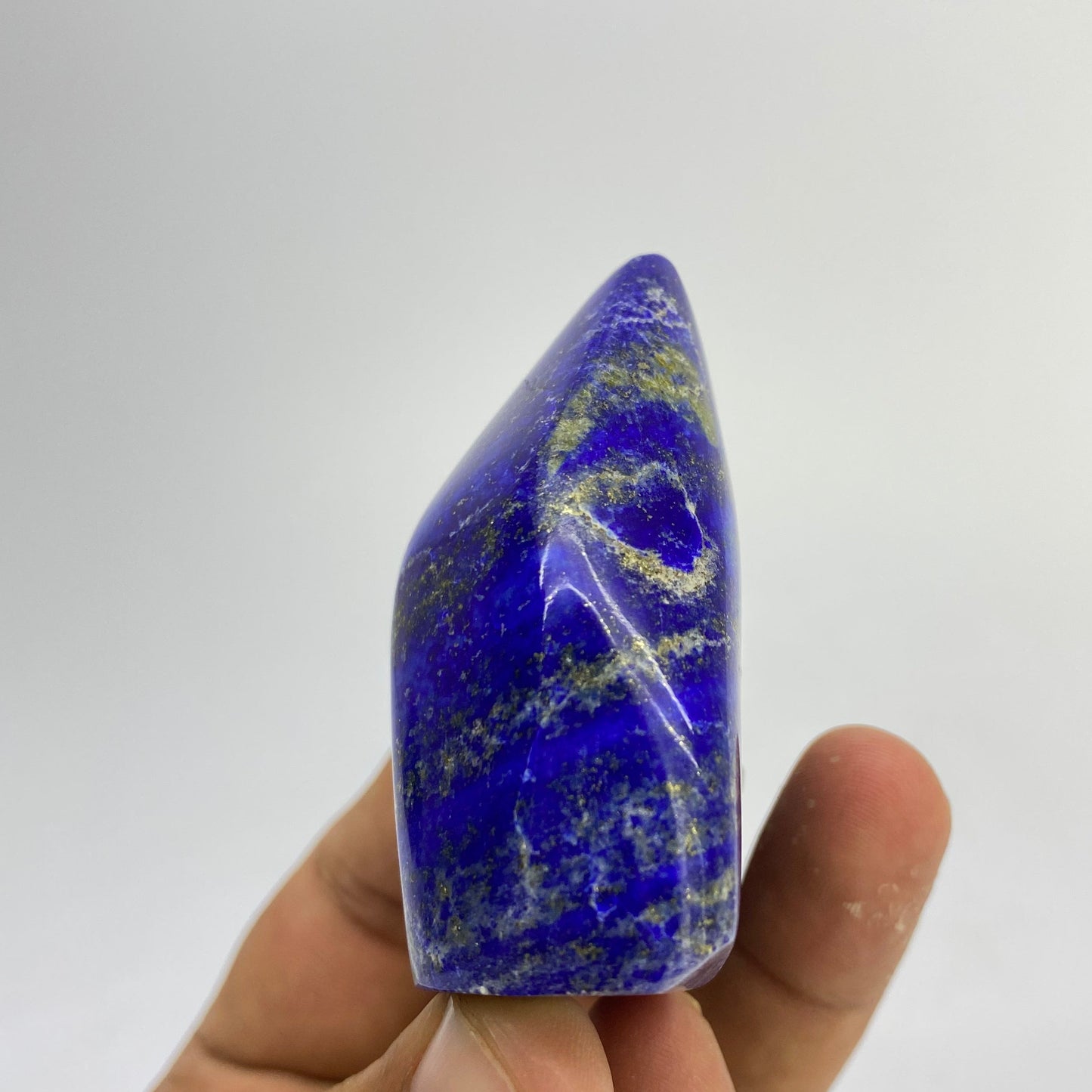 Lapis Lazuli, Lazurite, Afghanistan Minerals, Polished Gemstone, Royal Blue Lapis, Pyrite Inclusions, Lapis Block, Display Specimen