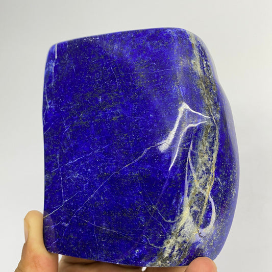 Lapis Lazuli, Lazurite, Afghanistan Minerals, Polished Gemstone, Royal Blue Lapis, Pyrite Inclusions, Lapis Block, Display Specimen