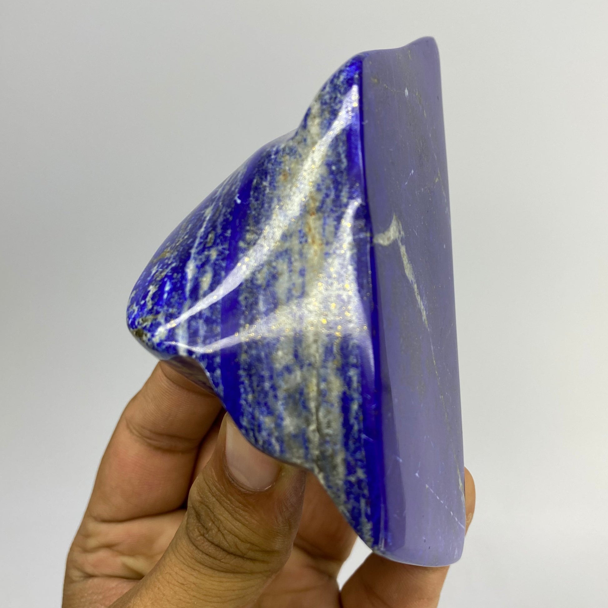 Lapis Lazuli, Lazurite, Afghanistan Minerals, Polished Gemstone, Royal Blue Lapis, Pyrite Inclusions, Lapis Block, Display Specimen
