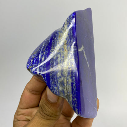 Lapis Lazuli, Lazurite, Afghanistan Minerals, Polished Gemstone, Royal Blue Lapis, Pyrite Inclusions, Lapis Block, Display Specimen