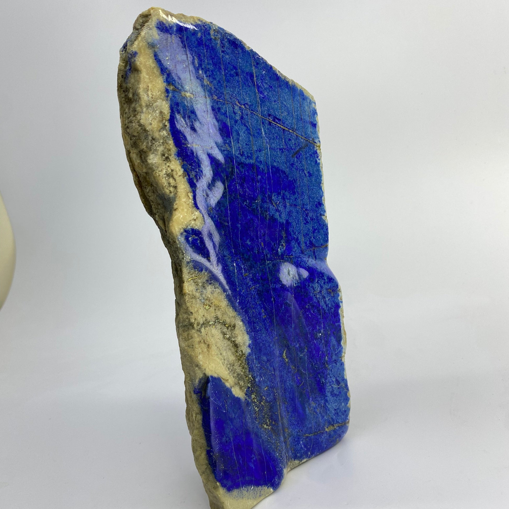 Lapis Lazuli, Lazurite, Afghanistan Minerals, Polished Gemstone, Royal Blue Lapis, Pyrite Inclusions, Lapis Block, Display Specimen