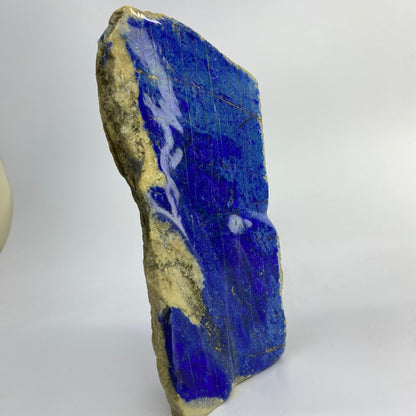 Lapis Lazuli, Lazurite, Afghanistan Minerals, Polished Gemstone, Royal Blue Lapis, Pyrite Inclusions, Lapis Block, Display Specimen