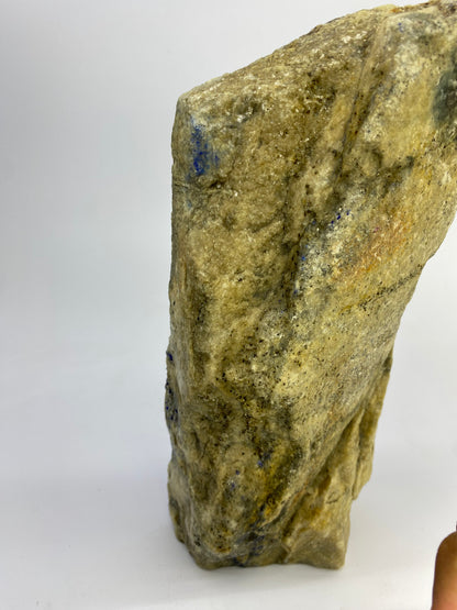1.9kg Royal Blue Polished Lapis Lazuli Block Centerpiece – Afghanistan