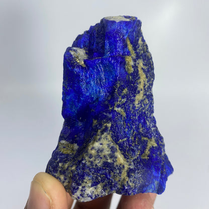 Lapis Lazuli, Lazurite, Afghanistan Minerals, 145g, Rough Gemstone, Royal Blue Lapis, Pyrite Inclusions, Lapidary Rough, Cabinet Specimen
