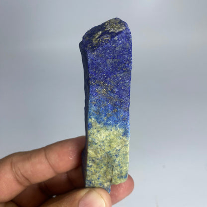 Lapis Lazuli, Lazurite, Afghanistan Minerals, 72g, Rough Gemstone, Royal Blue Lapis, Pyrite Inclusions, Lapidary Rough, Cabinet Specimen