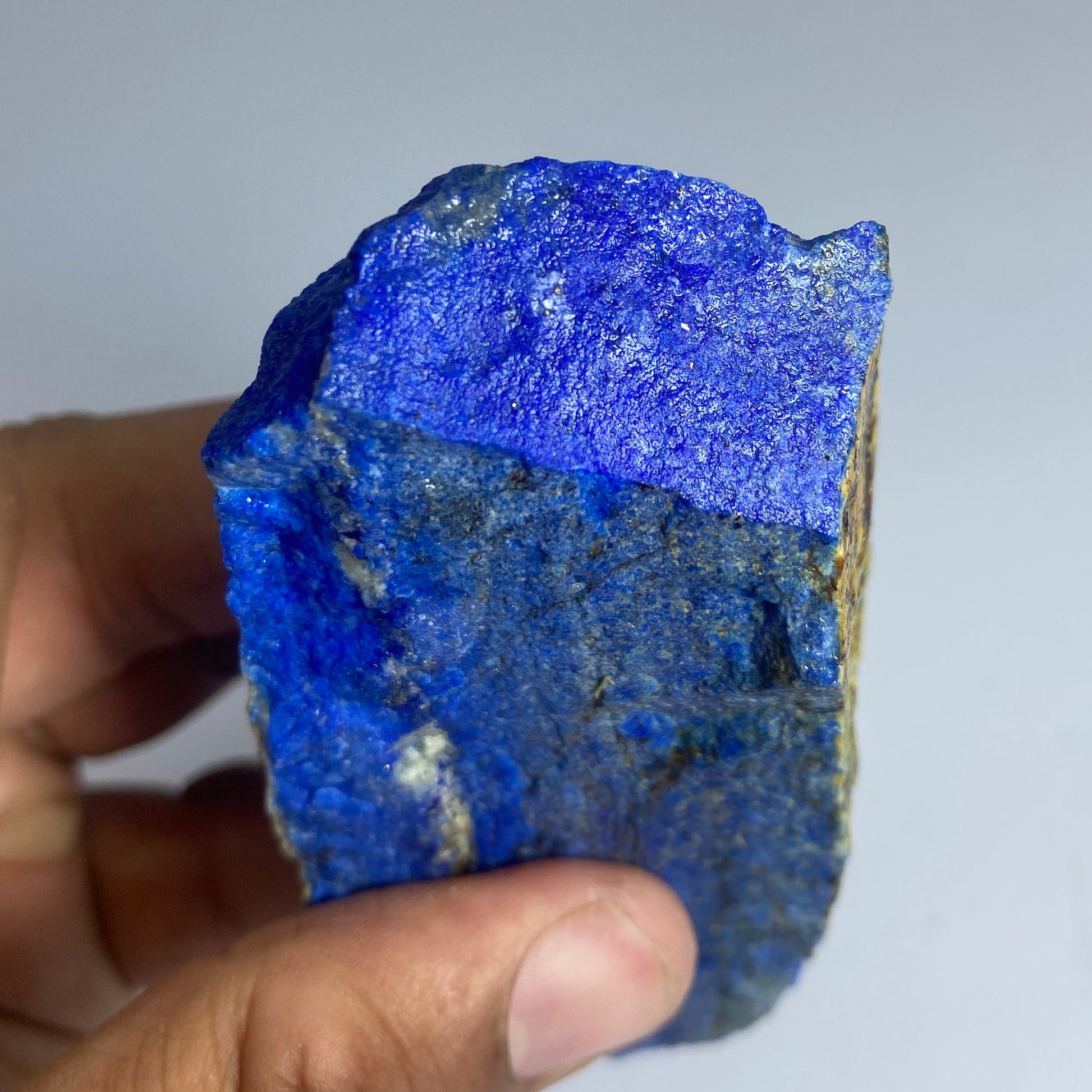 Lapis Lazuli, Lazurite, Afghanistan Minerals, 189g, Rough Gemstone, Royal Blue Lapis, Pyrite Inclusions, Lapidary Rough, Large Cabinet Specimen, Investment Grade