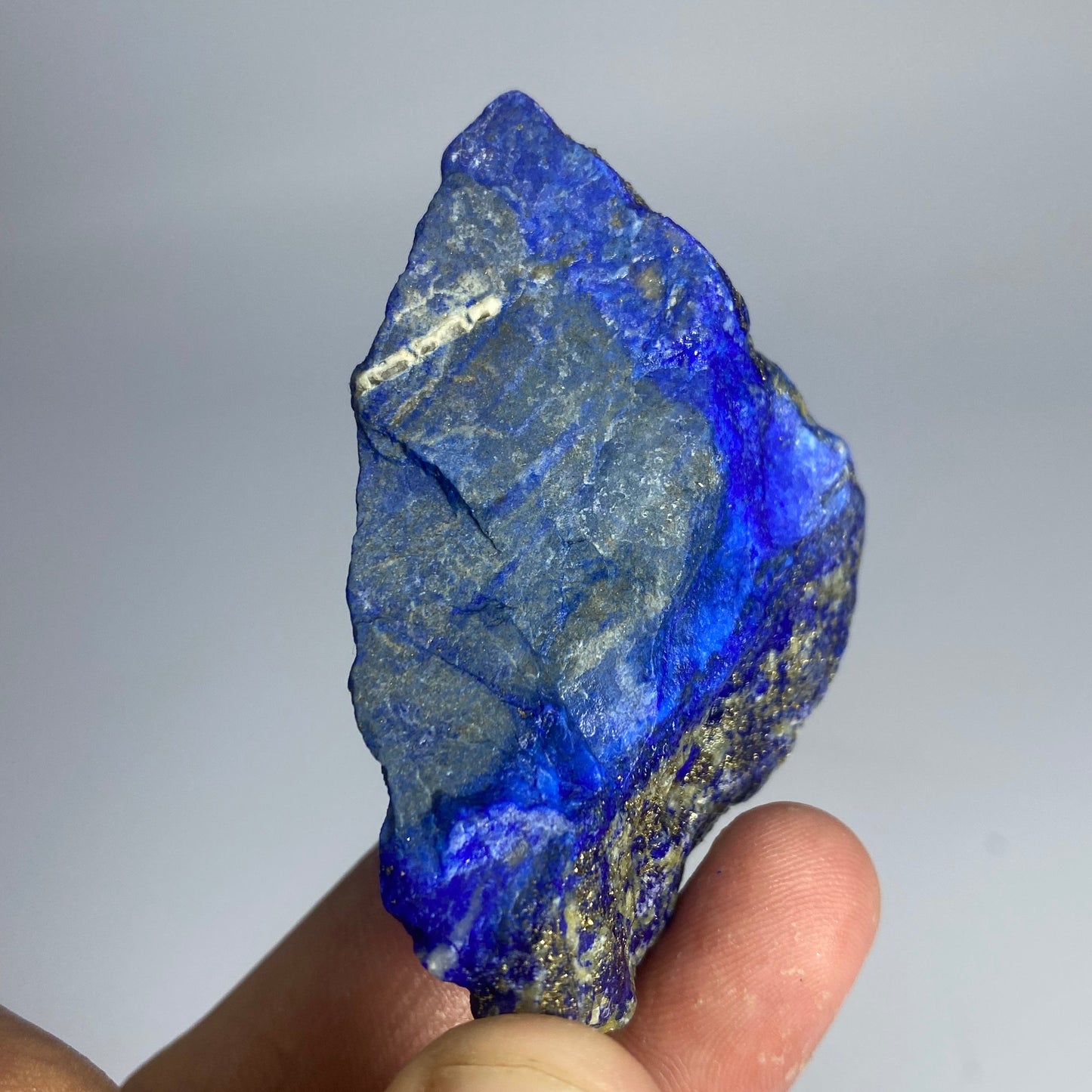Lapis Lazuli, Lazurite, Afghanistan Minerals, 100g, Rough Gemstone, Royal Blue Lapis, Pyrite Inclusions, Lapidary Rough, Cabinet Specimen