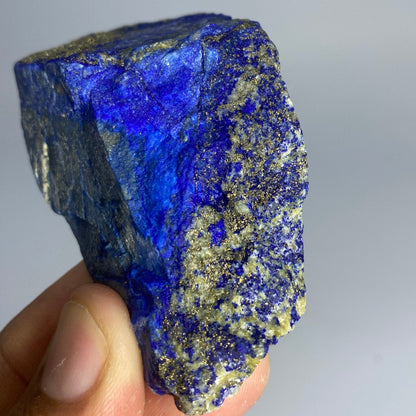 Lapis Lazuli, Lazurite, Afghanistan Minerals, 100g, Rough Gemstone, Royal Blue Lapis, Pyrite Inclusions, Lapidary Rough, Cabinet Specimen