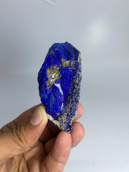 125g Royal Blue Rough Lapis Lazuli – Badakhshan, Afghanistan