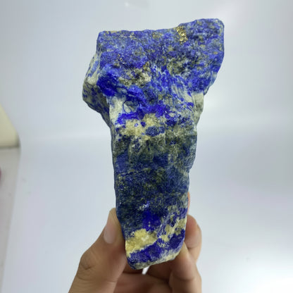 Lapis Lazuli, Lazurite, Afghanistan Minerals, Rough Gemstone, Royal Blue Lapis, Pyrite Inclusions, Lapidary Rough, Cabinet Specimen