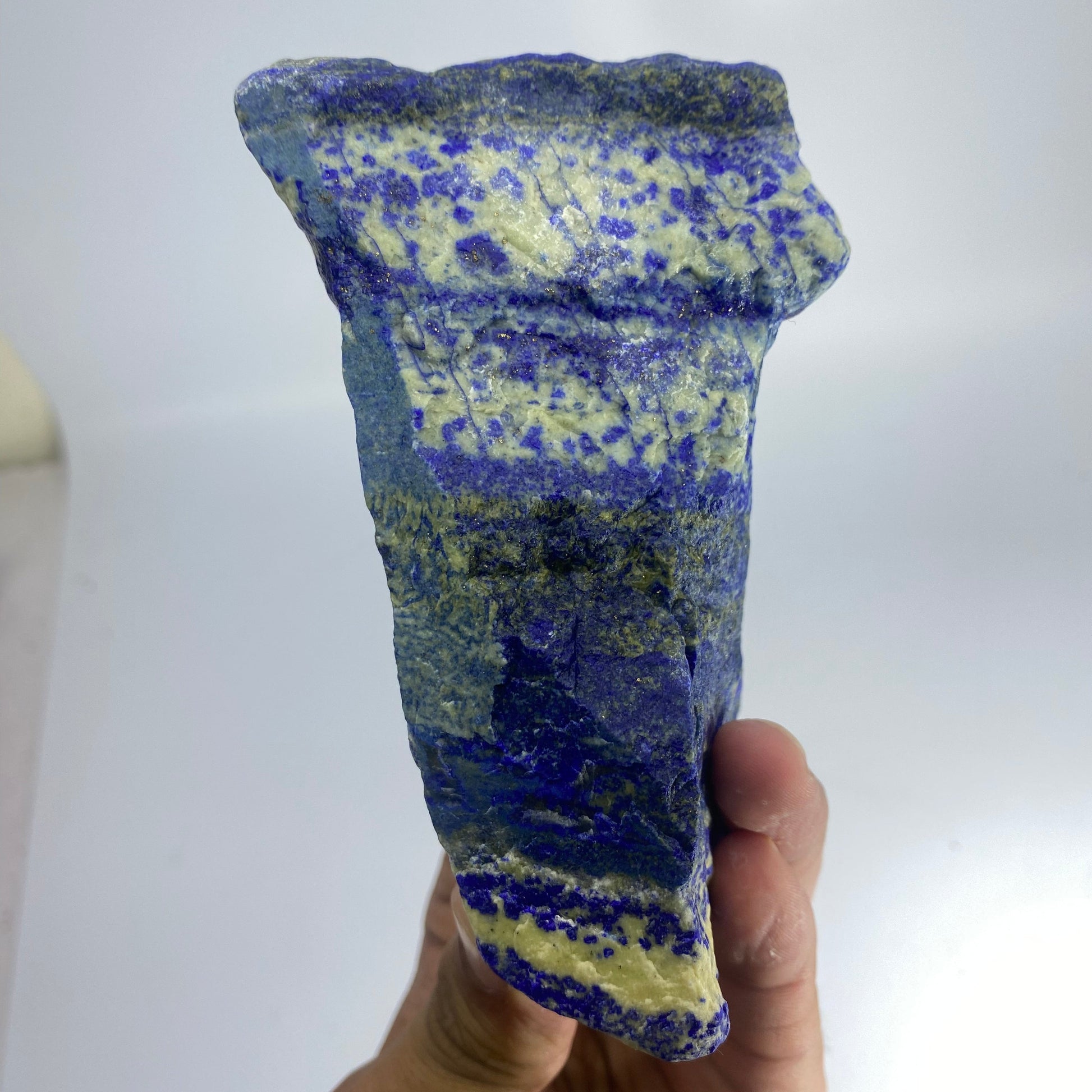 Lapis Lazuli, Lazurite, Afghanistan Minerals, Rough Gemstone, Royal Blue Lapis, Pyrite Inclusions, Lapidary Rough, Cabinet Specimen