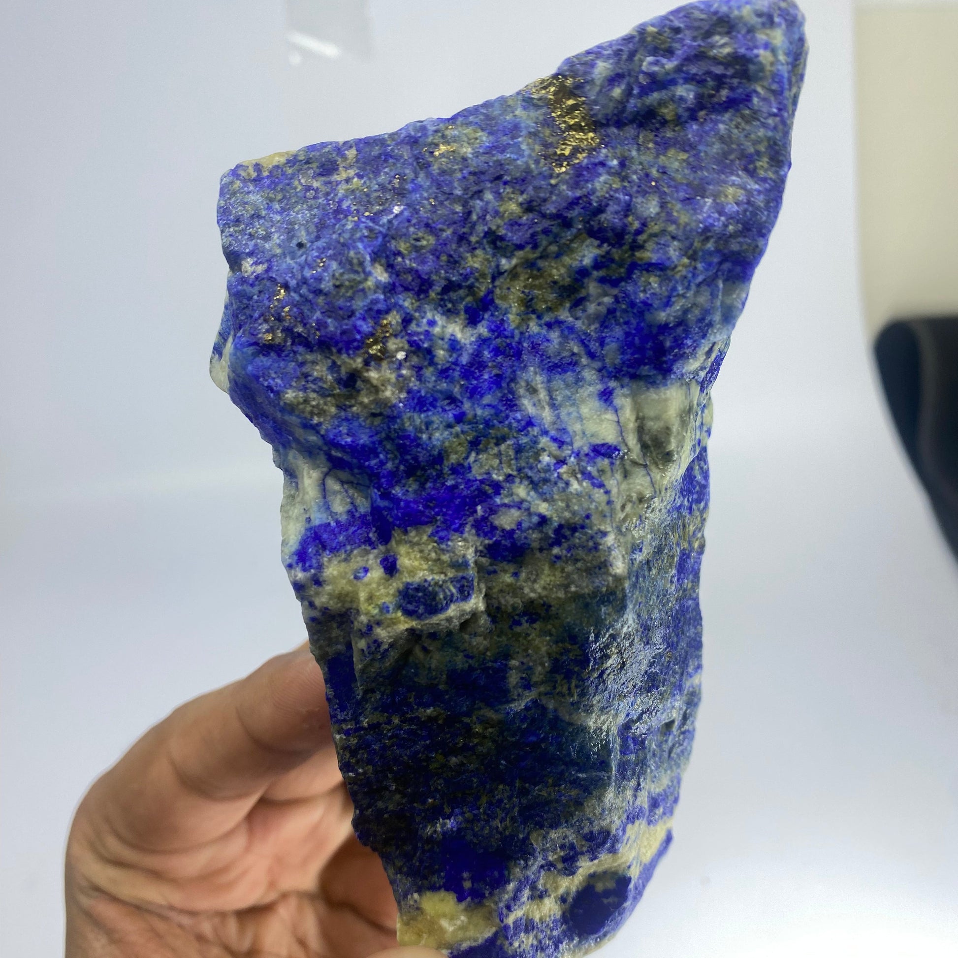 Lapis Lazuli, Lazurite, Afghanistan Minerals, Rough Gemstone, Royal Blue Lapis, Pyrite Inclusions, Lapidary Rough, Cabinet Specimen