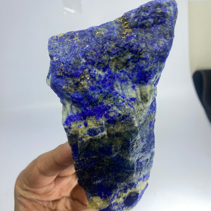 Lapis Lazuli, Lazurite, Afghanistan Minerals, Rough Gemstone, Royal Blue Lapis, Pyrite Inclusions, Lapidary Rough, Cabinet Specimen