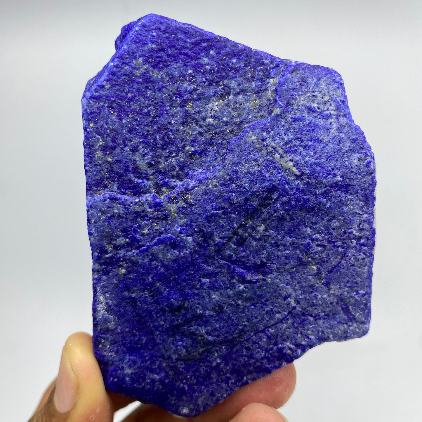 Lapis Lazuli, Lazurite, Afghanistan Minerals, 180g, Rough Gemstone, Royal Blue Lapis, Pyrite Inclusions, Lapidary Rough, Cabinet Specimen