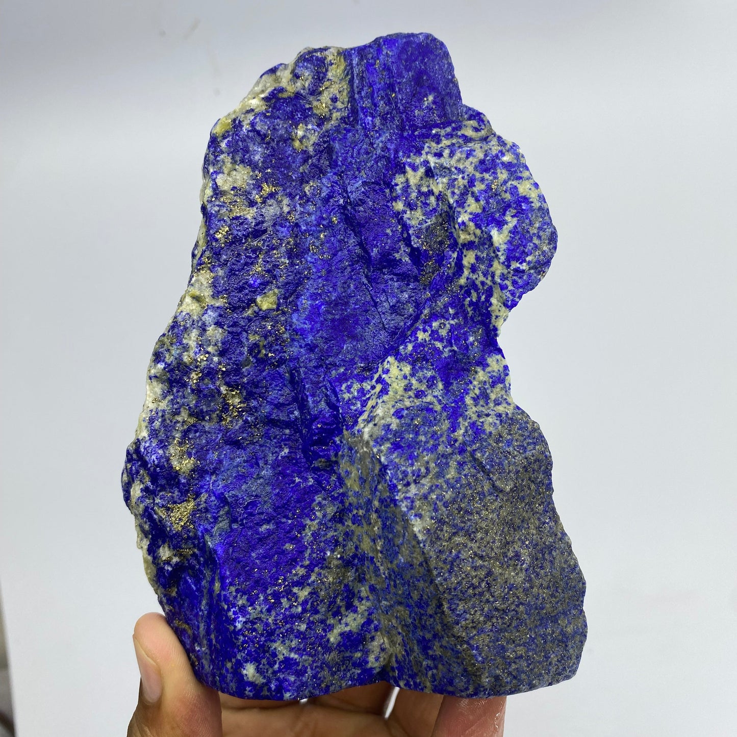 Lapis Lazuli, Lazurite, Afghanistan Minerals, Rough Gemstone, Royal Blue Lapis, Pyrite Inclusions, Lapidary Rough, Cabinet Specimen