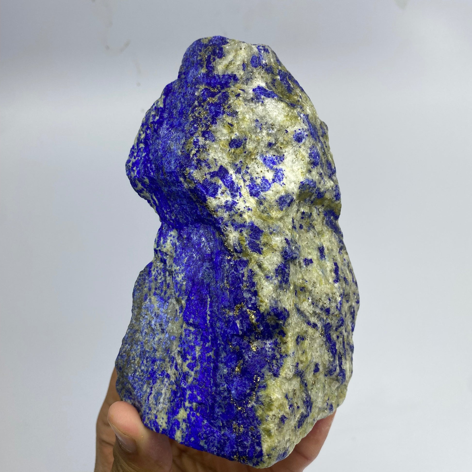 Lapis Lazuli, Lazurite, Afghanistan Minerals, Rough Gemstone, Royal Blue Lapis, Pyrite Inclusions, Lapidary Rough, Cabinet Specimen