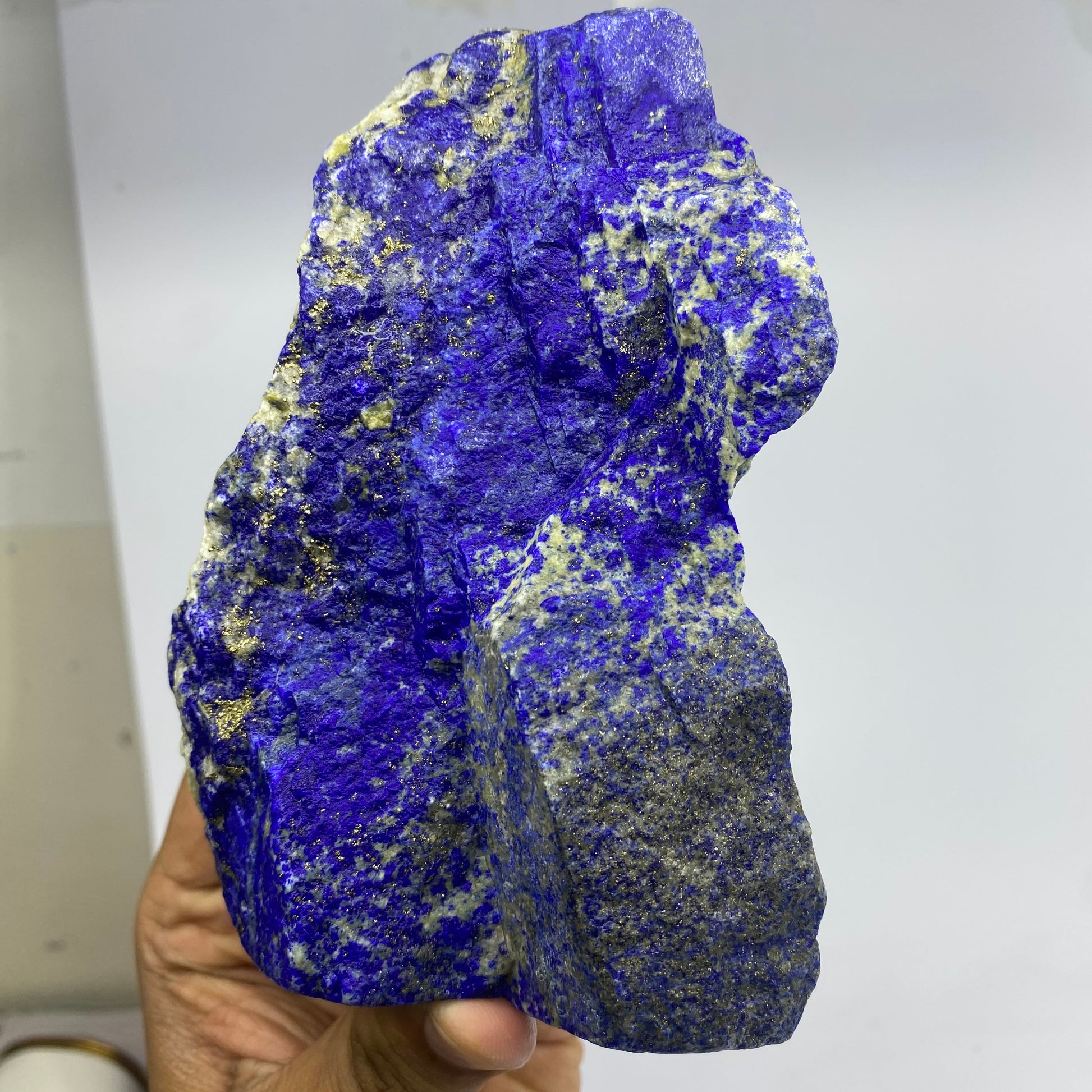 Lapis Lazuli, Lazurite, Afghanistan Minerals, Rough Gemstone, Royal Blue Lapis, Pyrite Inclusions, Lapidary Rough, Cabinet Specimen