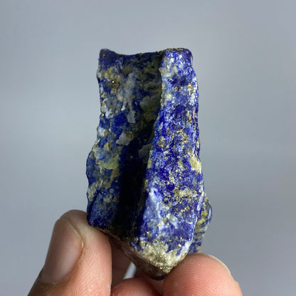 Lapis Lazuli, Lazurite, Afghanistan Minerals, 94g, Rough Gemstone, Royal Blue Lapis, Pyrite Inclusions, Lapidary Rough, Cabinet Specimen