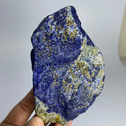 Lapis Lazuli, Lazurite, Afghanistan Minerals, Rough Gemstone, Royal Blue Lapis, Pyrite Inclusions, Lapidary Rough, Cabinet Specimen