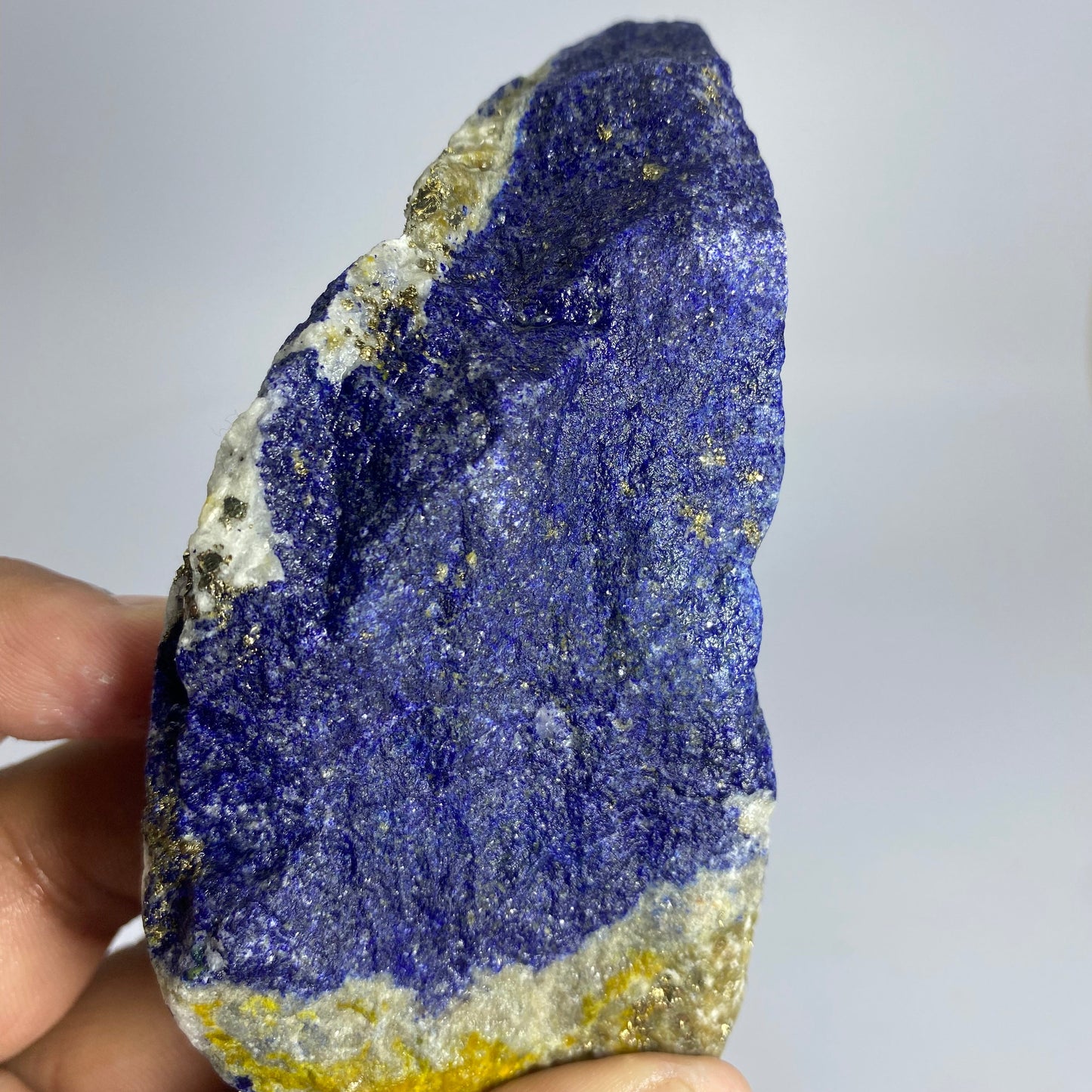 Lapis Lazuli, Lazurite, Afghanistan Minerals, Rough Gemstone, Royal Blue Lapis, Pyrite Inclusions, Lapidary Rough, Cabinet Specimen