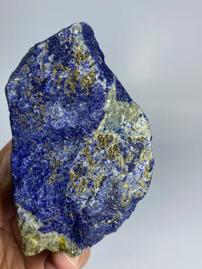 Lapis Lazuli, Lazurite, Afghanistan Minerals, Rough Gemstone, Royal Blue Lapis, Pyrite Inclusions, Lapidary Rough, Cabinet Specimen