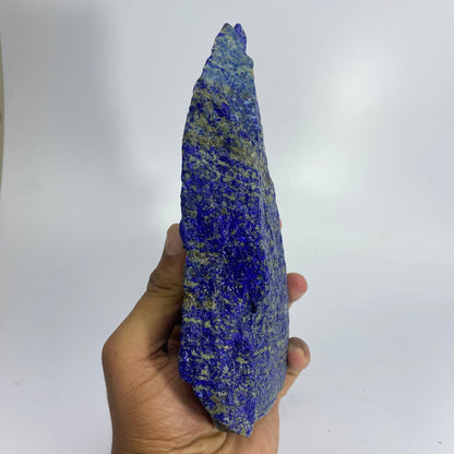 Lapis Lazuli, Lazurite, Afghanistan Minerals, 1400g, Rough Gemstone, Royal Blue Lapis, Pyrite Inclusions, Lapidary Rough, Statement Specimen, Exhibition Grade