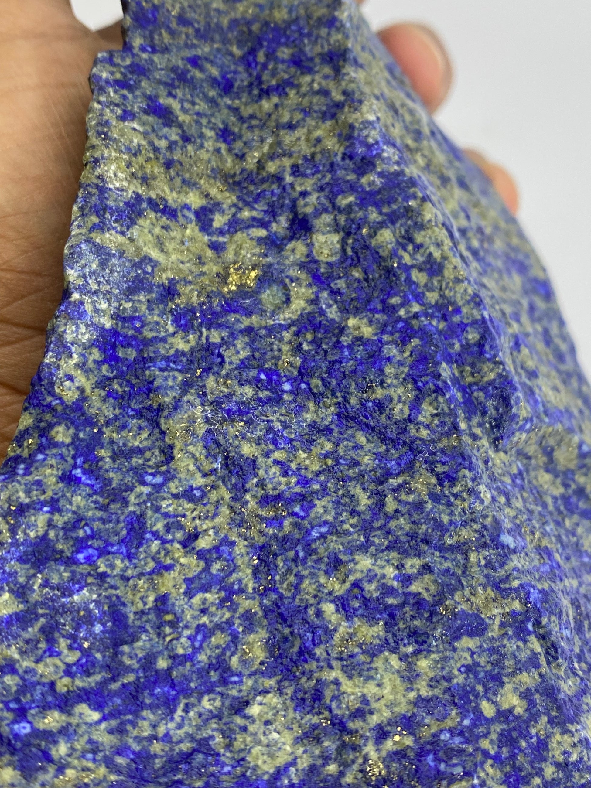 Lapis Lazuli, Lazurite, Afghanistan Minerals, Rough Gemstone, Royal Blue Lapis, Pyrite Inclusions, Lapidary Rough, Cabinet Specimen