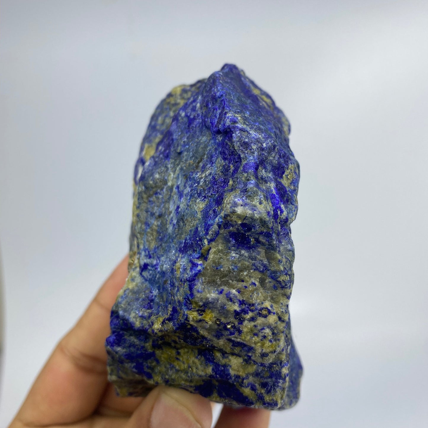 Lapis Lazuli, Lazurite, Afghanistan Minerals, 600g, Rough Gemstone, Royal Blue Lapis, Pyrite Inclusions, Lapidary Rough, Cabinet Specimen