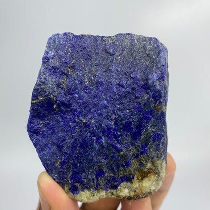 Lapis Lazuli, Lazurite, Afghanistan Minerals, 222g, Rough Gemstone, Royal Blue Lapis, Pyrite Inclusions, Lapidary Rough, Cabinet Specimen