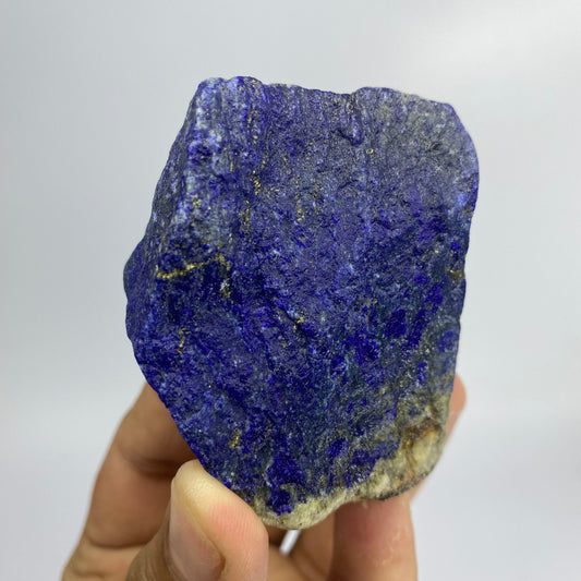 Lapis Lazuli, Lazurite, Afghanistan Minerals, 222g, Rough Gemstone, Royal Blue Lapis, Pyrite Inclusions, Lapidary Rough, Cabinet Specimen
