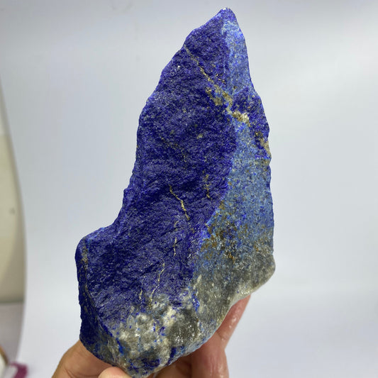 Lapis Lazuli, Lazurite, Afghanistan Minerals, 354g, Rough Gemstone, Royal Blue Lapis, Pyrite Inclusions, Lapidary Rough, Cabinet Specimen