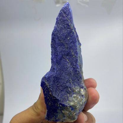 Lapis Lazuli, Lazurite, Afghanistan Minerals, 354g, Rough Gemstone, Royal Blue Lapis, Pyrite Inclusions, Lapidary Rough, Cabinet Specimen