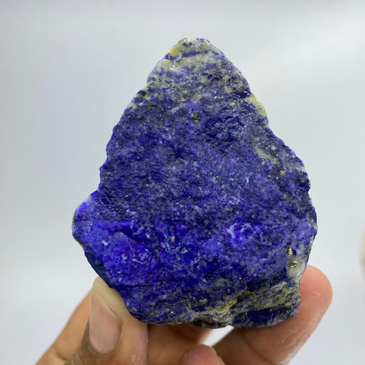 Lapis Lazuli, Lazurite, Afghanistan Minerals, 134g, Rough Gemstone, Royal Blue Lapis, Pyrite Inclusions, Lapidary Rough, Cabinet Specimen