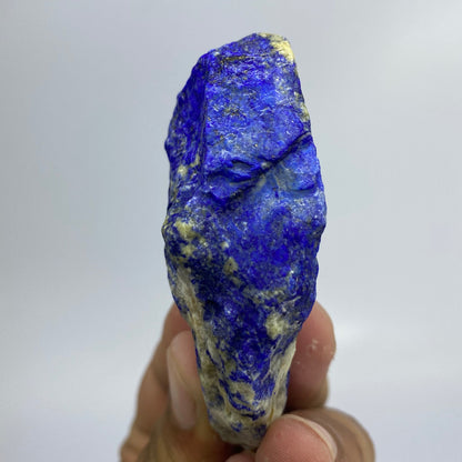 Lapis Lazuli, Lazurite, Afghanistan Minerals, 114g, Rough Gemstone, Royal Blue Lapis, Pyrite Inclusions, Lapidary Rough, Cabinet Specimen