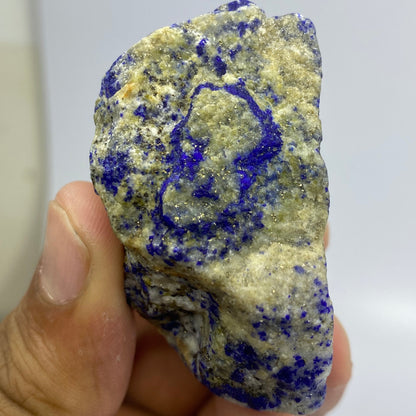 Lapis Lazuli, Lazurite, Afghanistan Minerals Rough Gemstone, Royal Blue Lapis, Pyrite Inclusions, Lapidary Rough, Cabinet Specimen