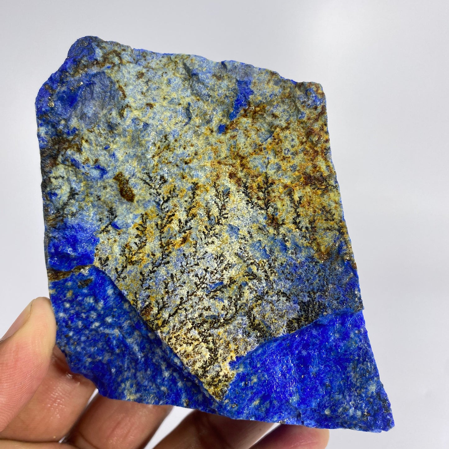 Lapis Lazuli, Lazurite, Afghanistan Minerals, 700g, Rough Gemstone, Royal Blue Lapis, Pyrite Inclusions, Lapidary Rough, Cabinet Specimen