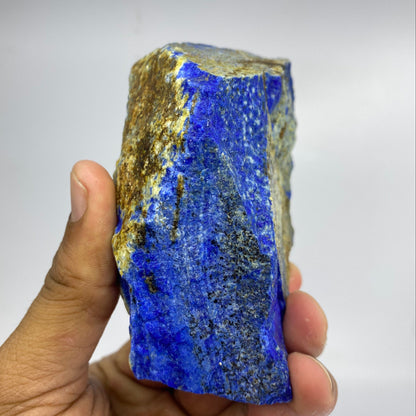 Lapis Lazuli, Lazurite, Afghanistan Minerals, 700g, Rough Gemstone, Royal Blue Lapis, Pyrite Inclusions, Lapidary Rough, Cabinet Specimen