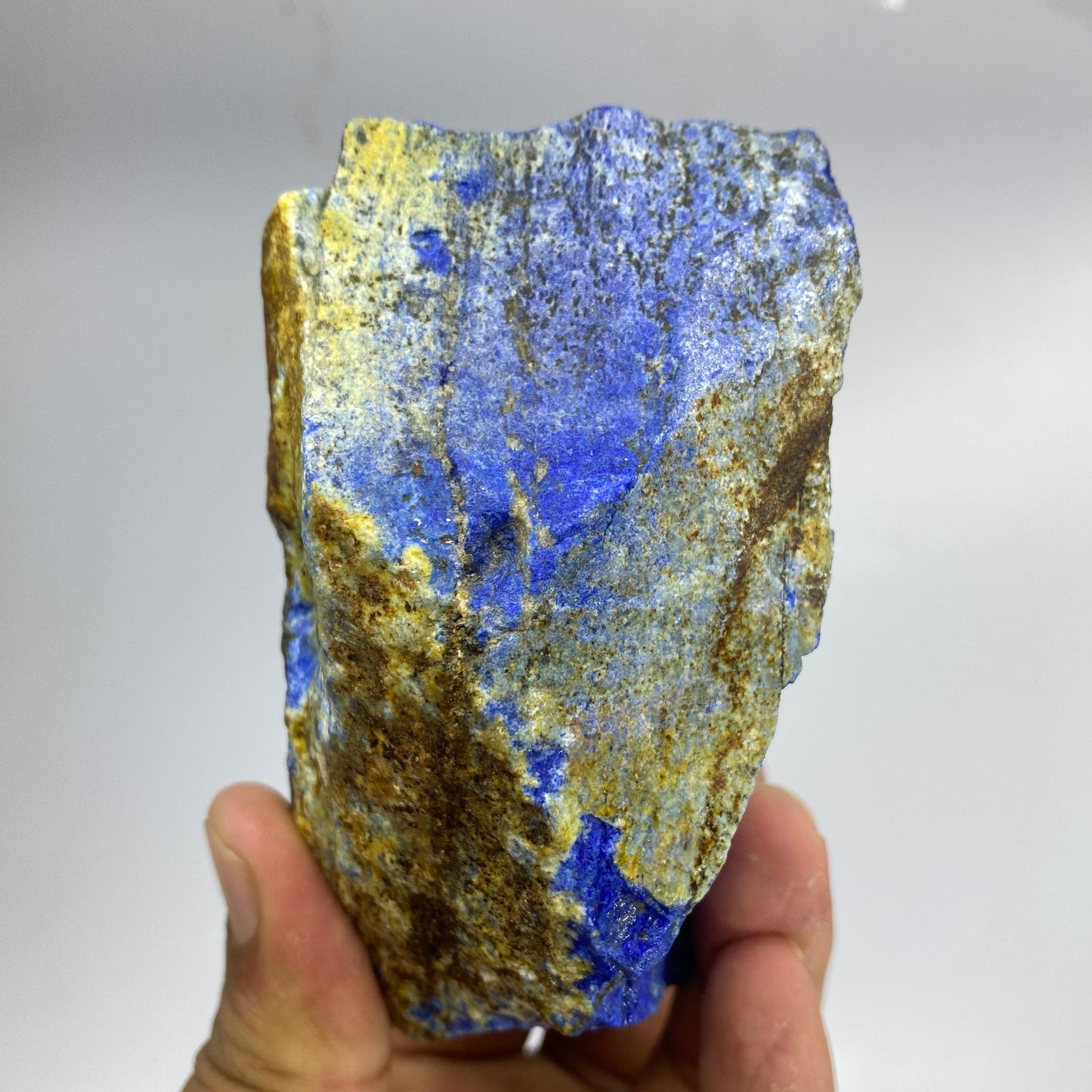 Lapis Lazuli, Lazurite, Afghanistan Minerals, 700g, Rough Gemstone, Royal Blue Lapis, Pyrite Inclusions, Lapidary Rough, Cabinet Specimen