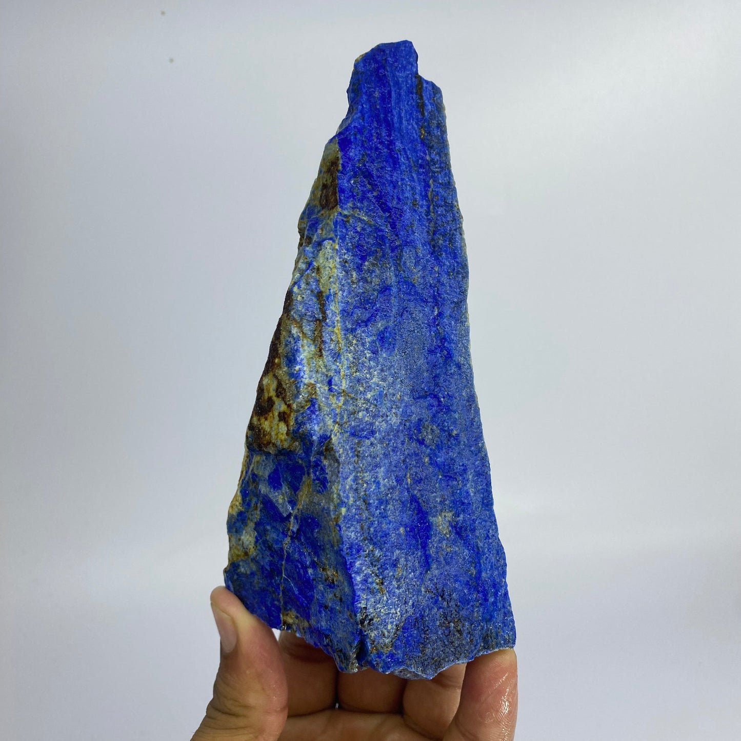 Lapis Lazuli, Lazurite, Afghanistan Minerals, 700g, Rough Gemstone, Royal Blue Lapis, Pyrite Inclusions, Lapidary Rough, Cabinet Specimen