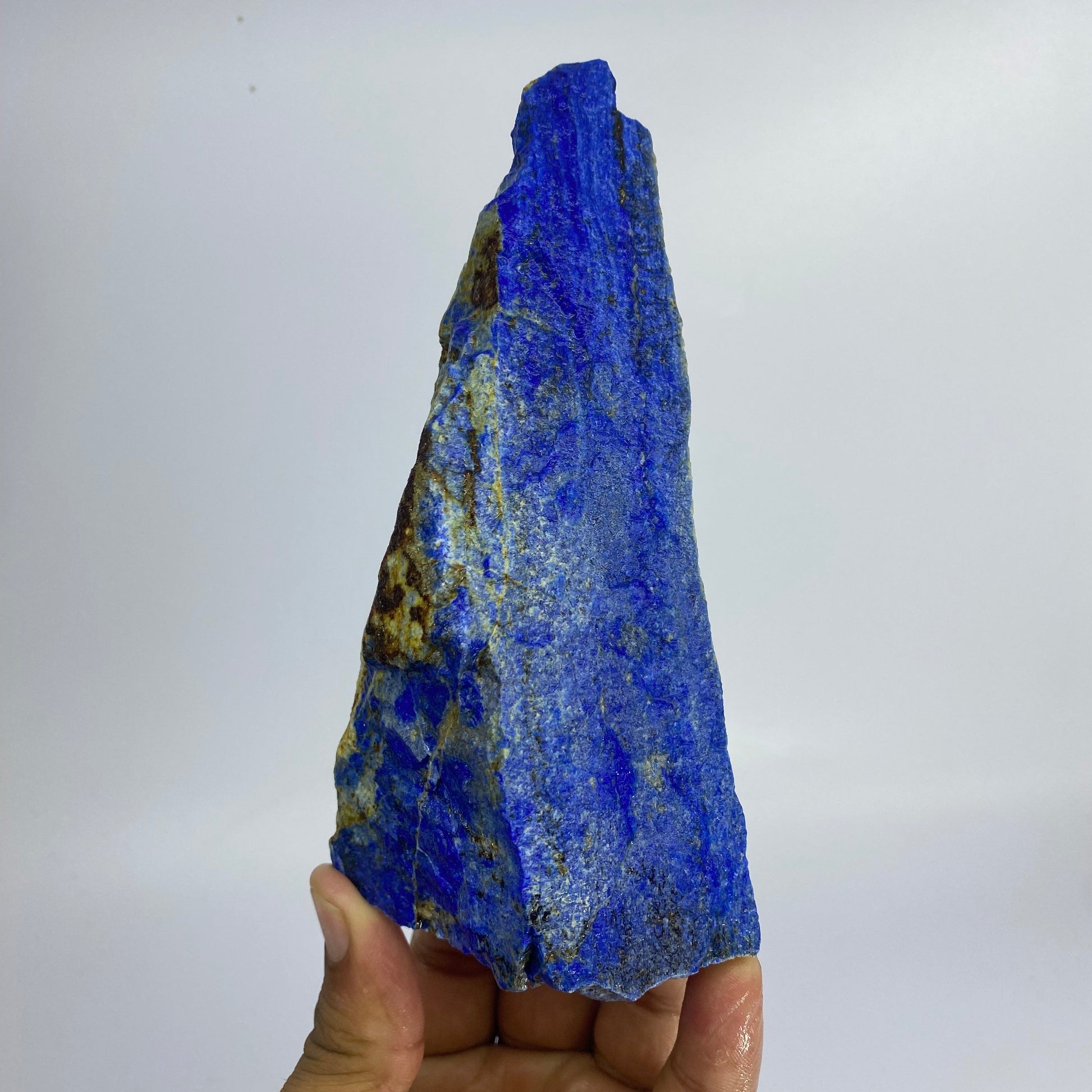 Lapis Lazuli, Lazurite, Afghanistan Minerals, 700g, Rough Gemstone, Royal Blue Lapis, Pyrite Inclusions, Lapidary Rough, Cabinet Specimen