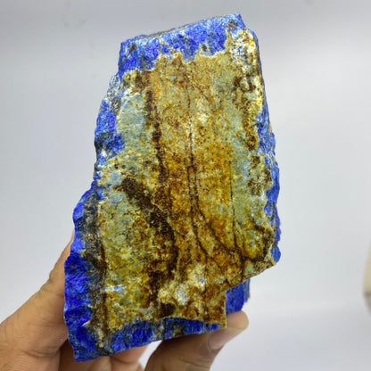 Lapis Lazuli, Lazurite, Afghanistan Minerals, 900g, Rough Gemstone, Royal Blue Lapis, Pyrite Inclusions, Lapidary Rough, Cabinet Specimen