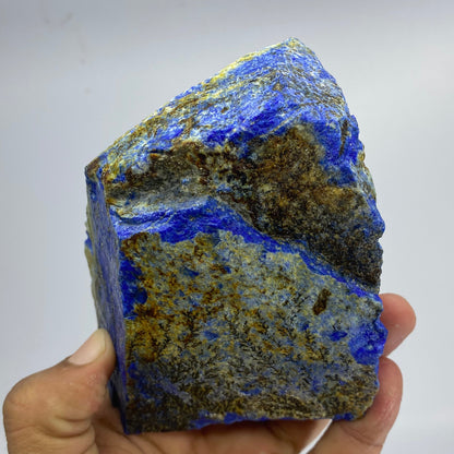 Lapis Lazuli, Lazurite, Afghanistan Minerals, 900g, Rough Gemstone, Royal Blue Lapis, Pyrite Inclusions, Lapidary Rough, Cabinet Specimen